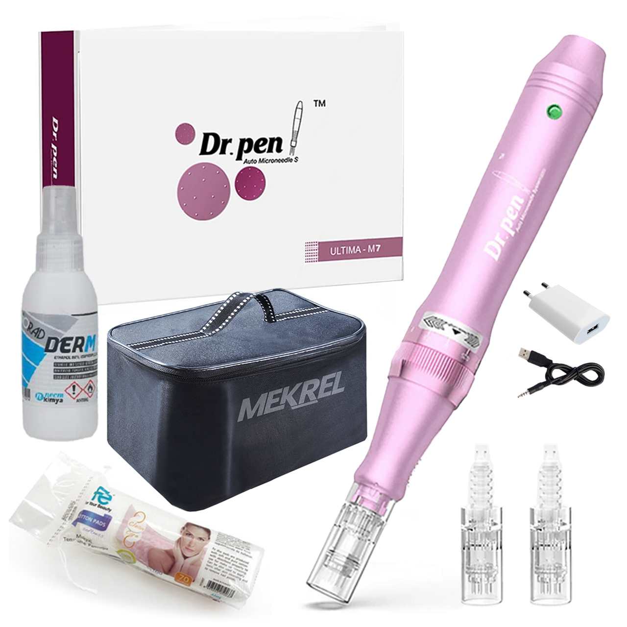 Dr. Pen M7-W Kablosuz Dermapen Cihazı BB Glow Kalıcı Makyaj Cihazı